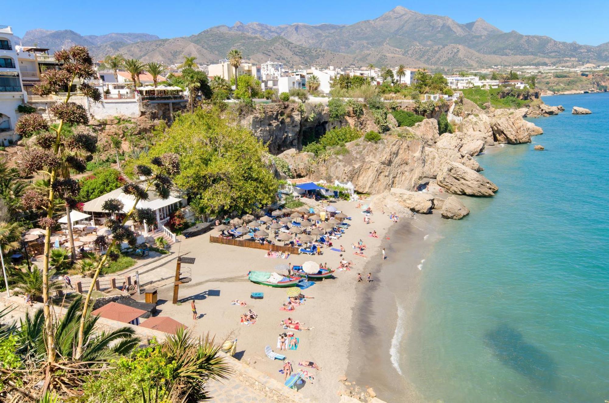 Estudio Bahia En El Centro De Nerja - South Costaアパートメント エクステリア 写真